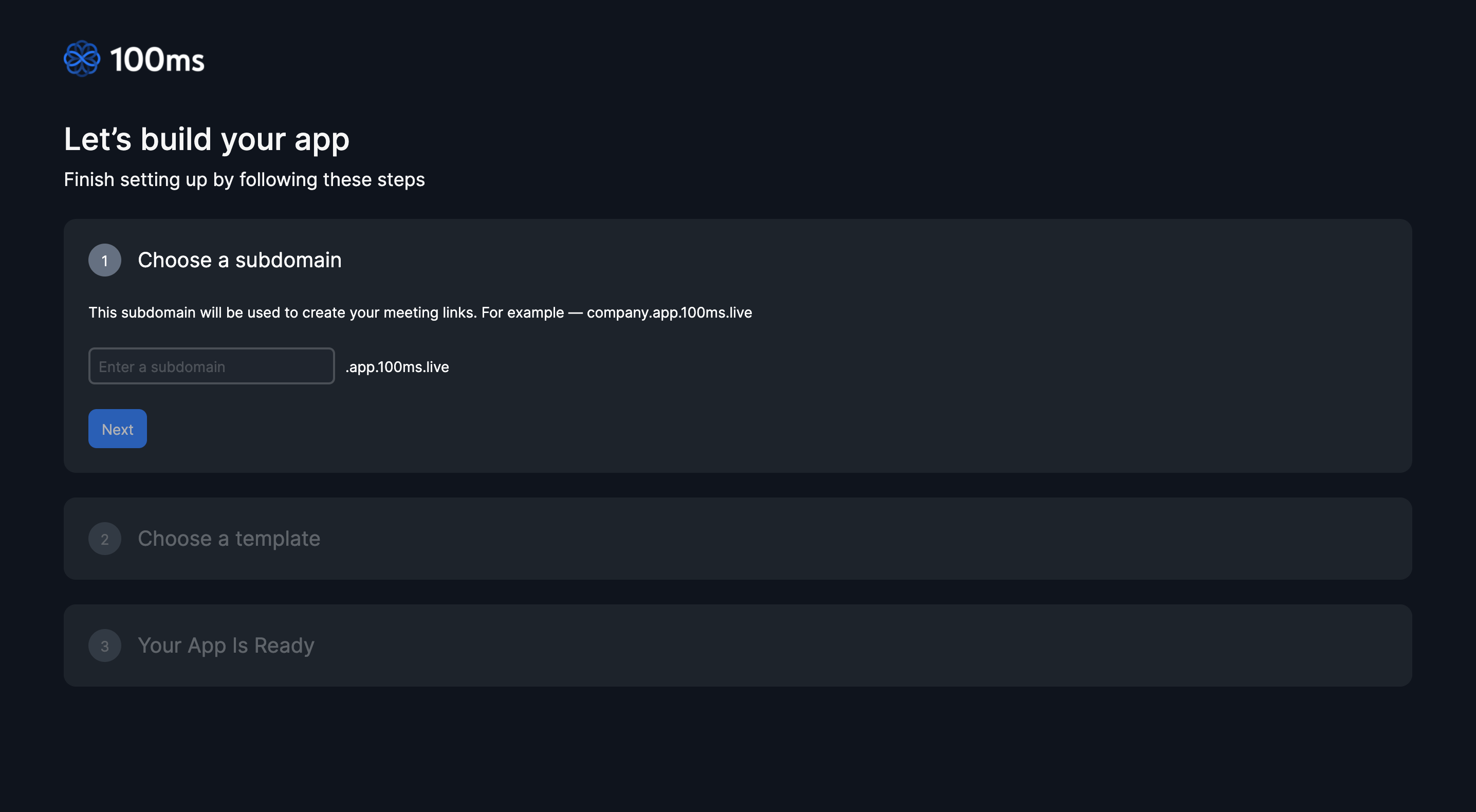 Build App